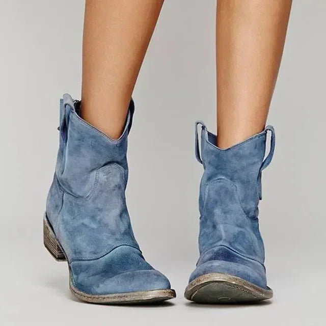 Levoire | Bottes de cowboy vintage Bleu