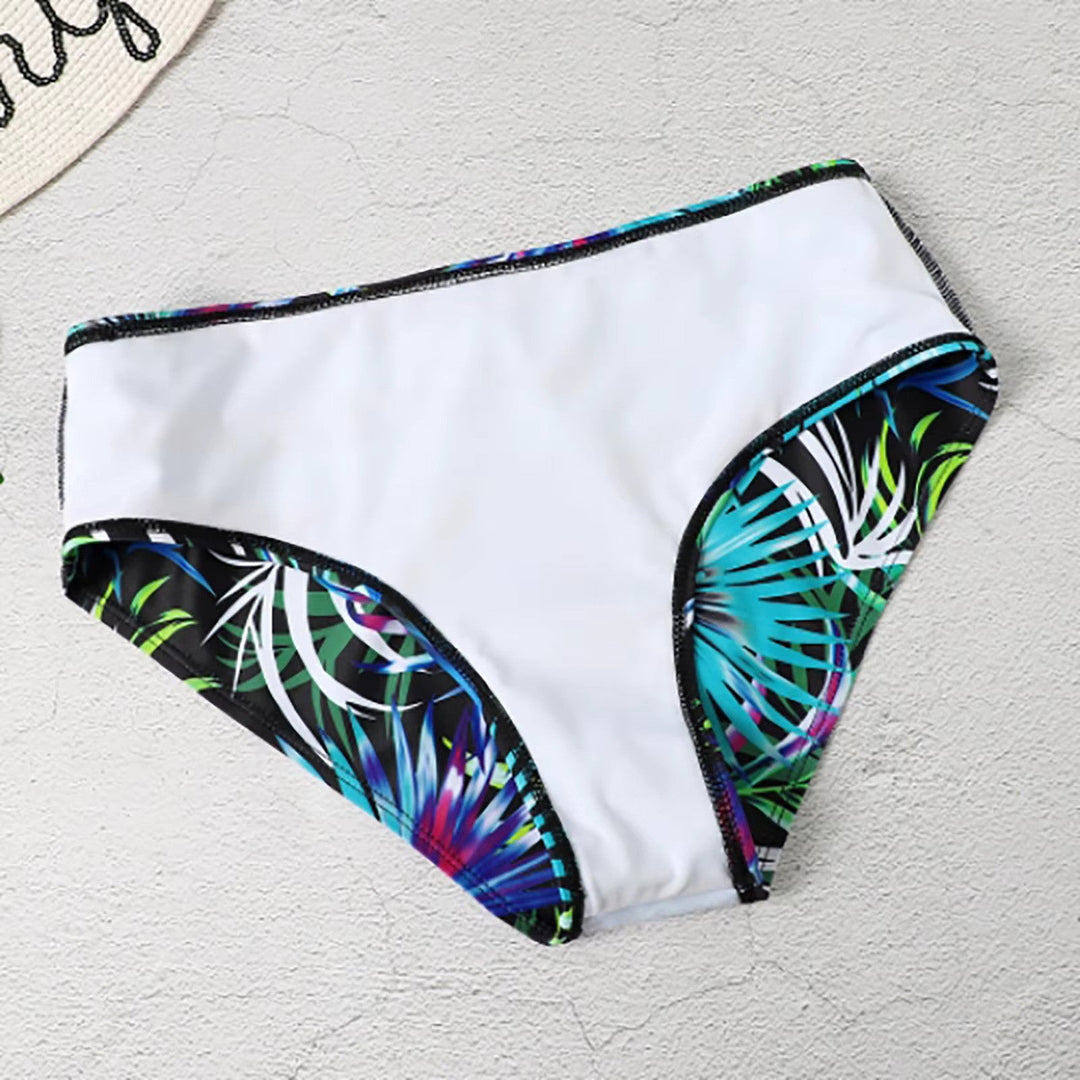 Levoire | Taille Haute Et Motif De Feuilles