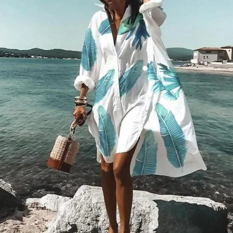 Levoire | Robe d'été avec style et confort Bleue