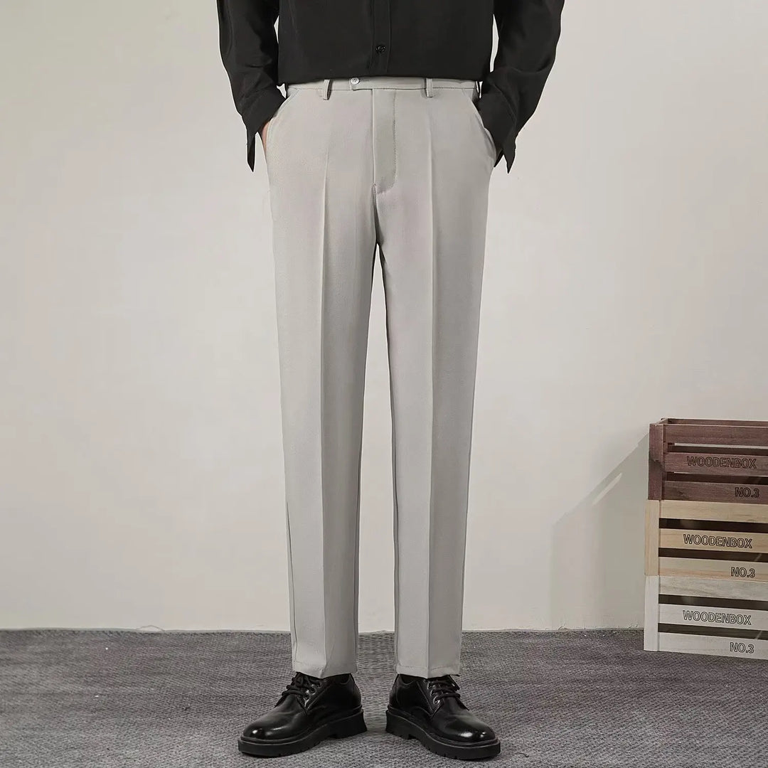 Levoire | Pantalons Décontractés Élégants Pour Hommes Gris clair
