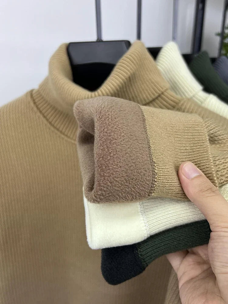 Levoire | Pull Col Roulé Luxueux Pour Homme