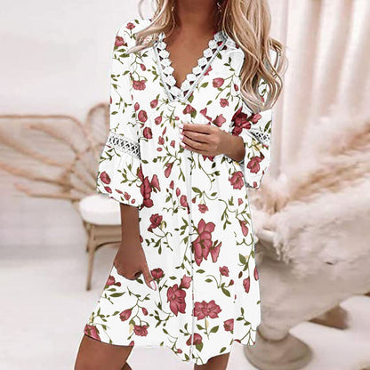 Levoire | Breezy Blooms Robe d'été pour femmes