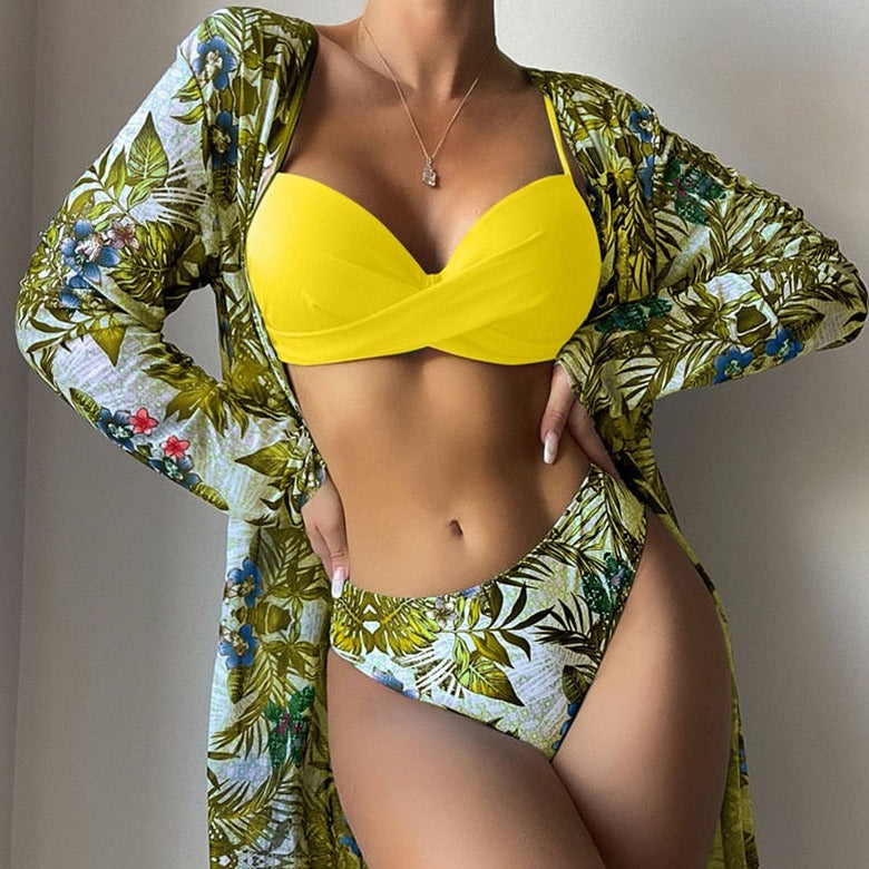 Levoire | Deux Pièces Maillot De Bain Et Kimono De Plage 4