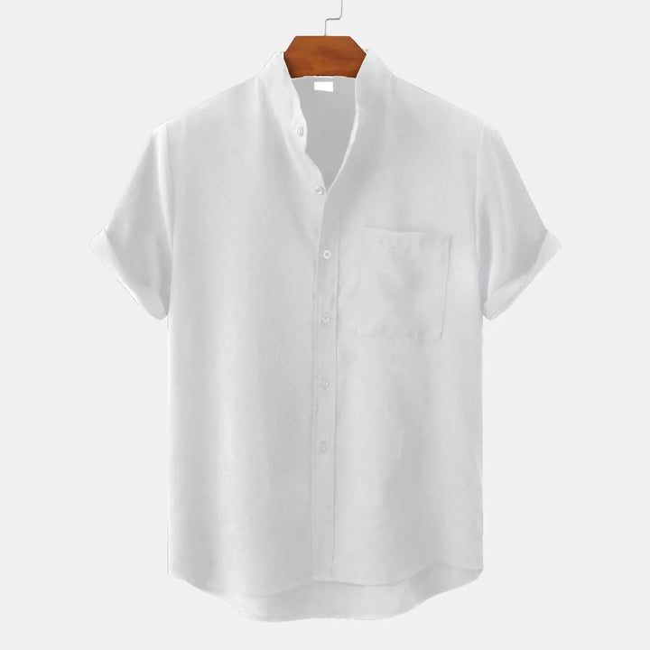 Levoire | Chemise De Loisirs En Lin De Luxe Blanc