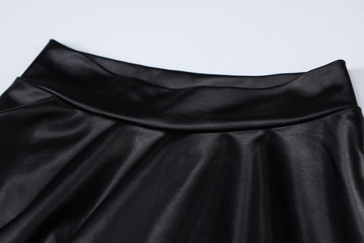 Levoire | Trois Cuirs Robes Mini Bodycon À Manches Longues