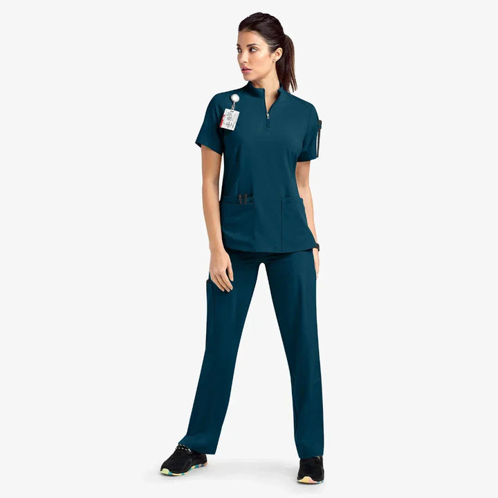 Levoire | Uniforme Médicale Pour Femmes À Coupe Ajustée Vert foncé