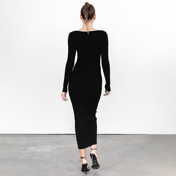 Levoire | Robe Maxi À Manches Longues Holokaitale