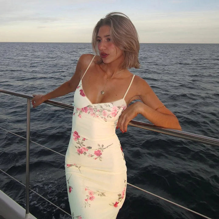 Levoire | Audacieuse robe slim blanche