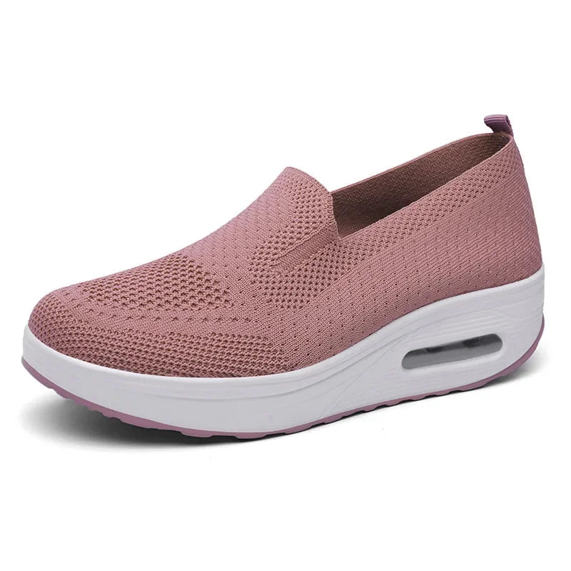 Levoire | Chaussures Compensées Légères Rosa