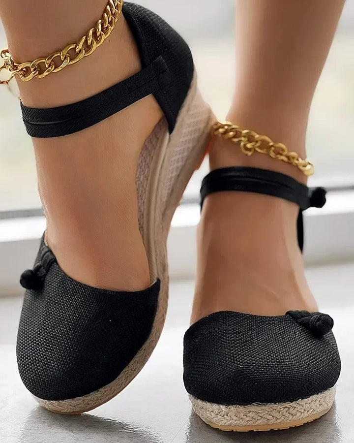 Levoire | Sandales À Talon Compensé Élégantes Et Confortables Pour Femmes