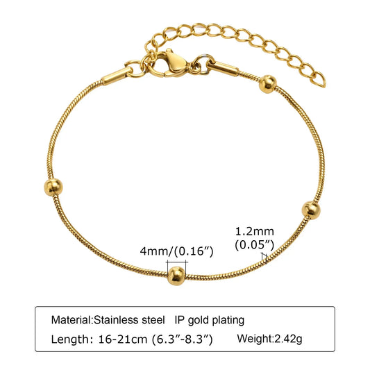 Levoire | Bracelet Plaqué Or BR-1320G