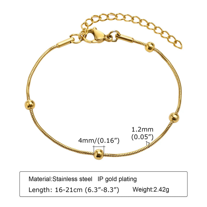 Levoire | Bracelet Plaqué Or BR-1320G