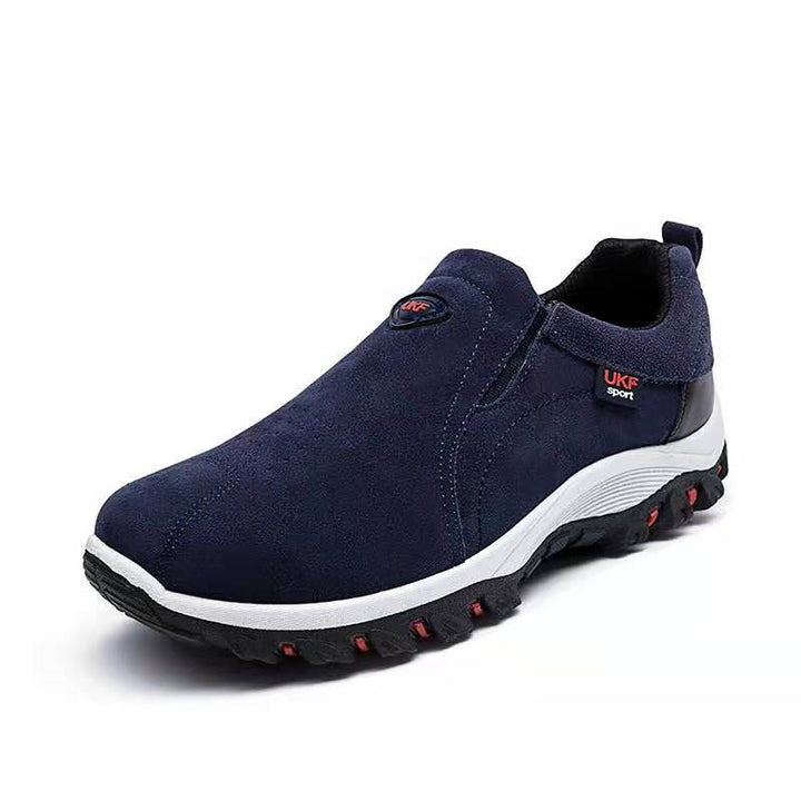 Levoire | Baskets Hommes Respirantes Sans Lacets Bleu