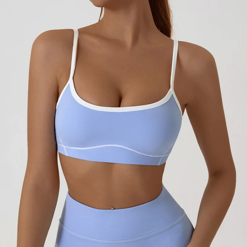 Levoire | Soutien-Gorge De Sport Push-Up Bleu