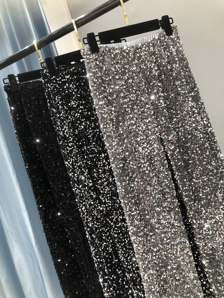 Levoire | Pantalon À Paillettes Avec Ce Pantalon, Tu Brilles Toute La Soirée !