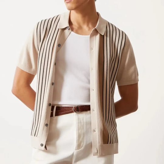 Levoire | Pull À Col Roulé Pour Hommes Beige
