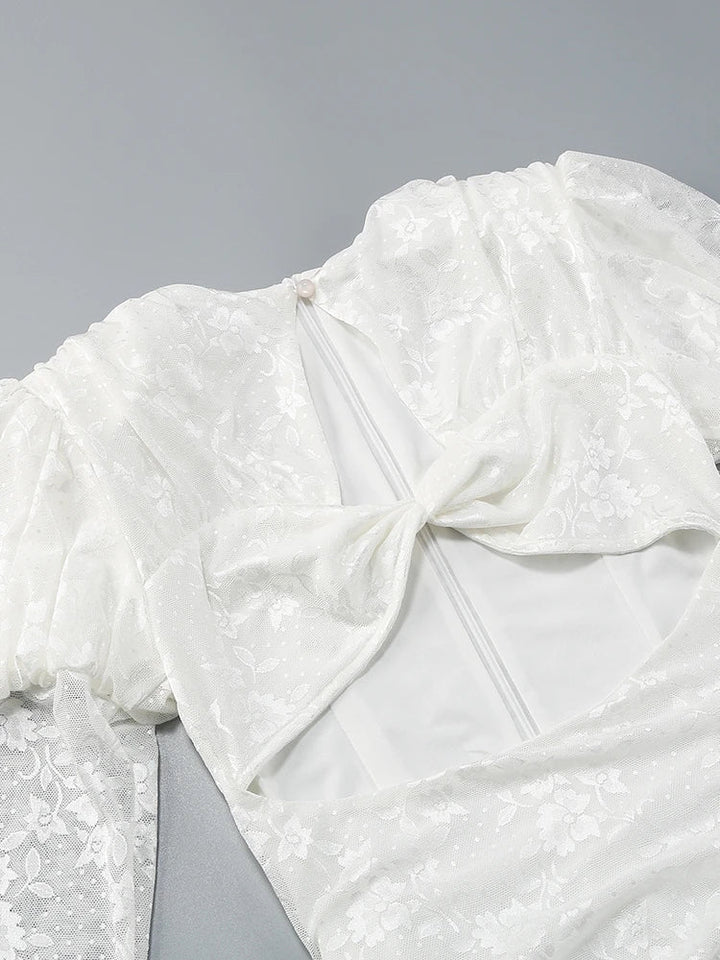 Levoire | Nouvelle Robe Mini Sexy Avec Des Gants Longs