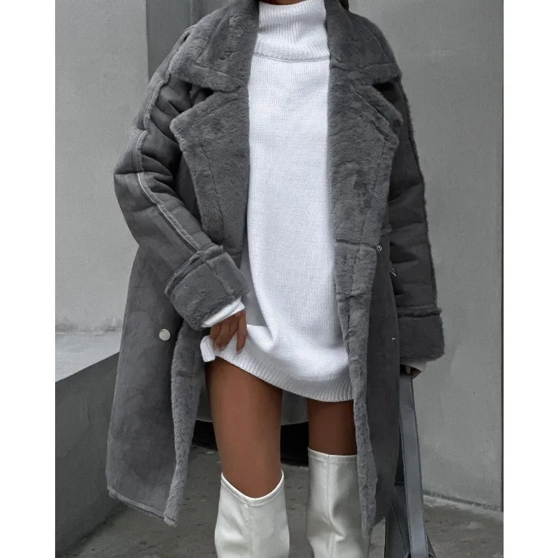 Levoire | Manteau D'Hiver Avec Polaire Et Fausse Fourrure