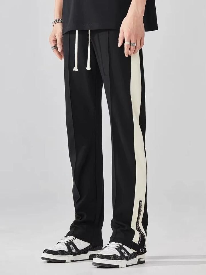 Levoire | Pantalon en mélange de coton Noir