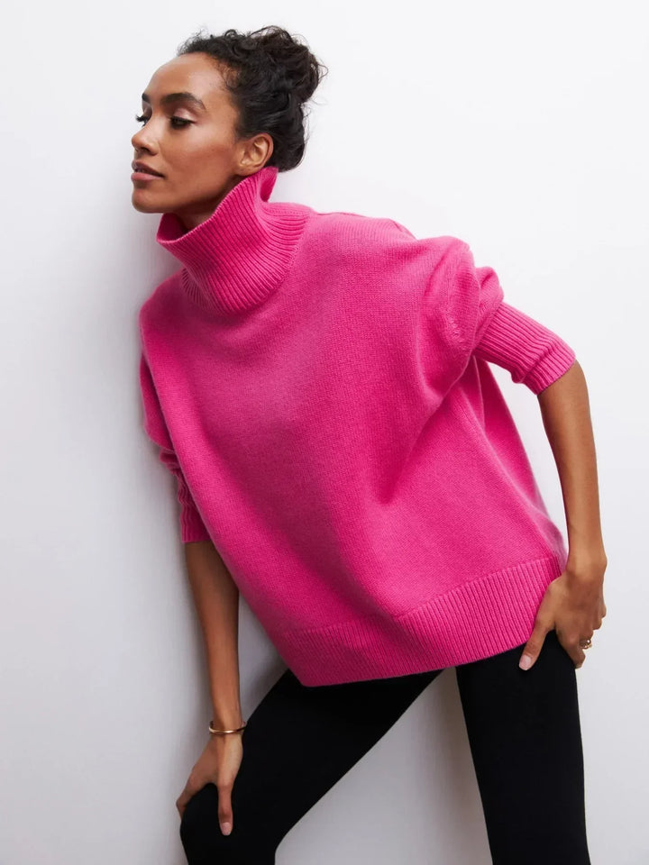 Levoire | Pull À Col Roulé Surdimensionné Fino