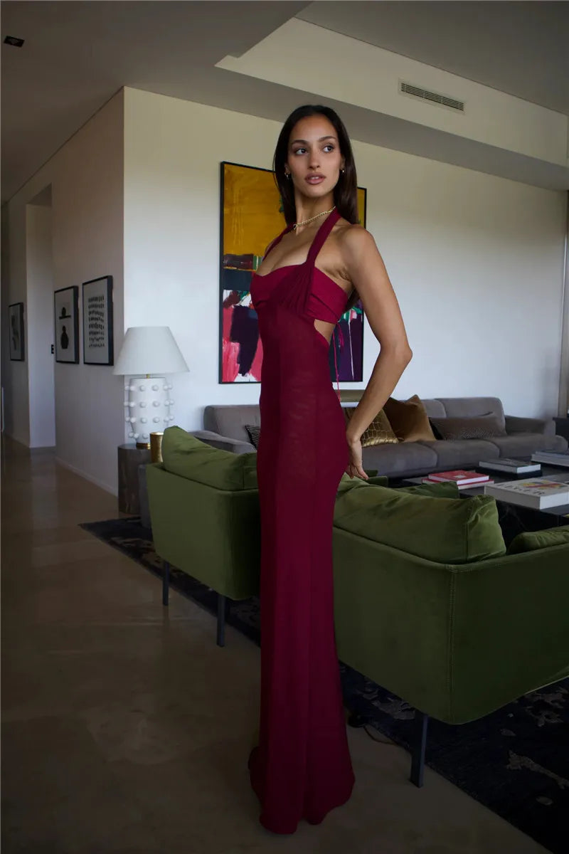 Levoire | Robes Maxi Dos Nu Décolleté