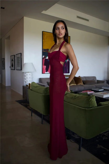 Levoire | Robes Maxi Dos Nu Décolleté