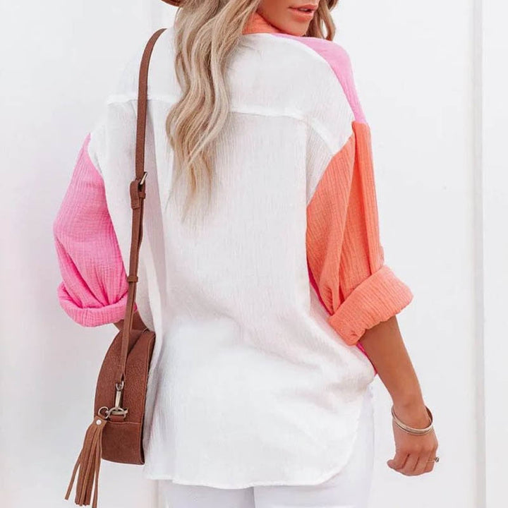 Levoire | Blouse Avec Des Couleurs Estivales