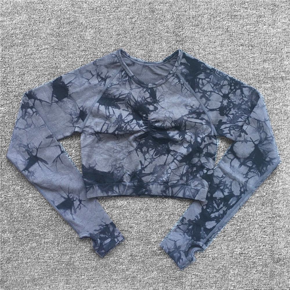 Levoire | Top Sport Avec Manches Longues Gris