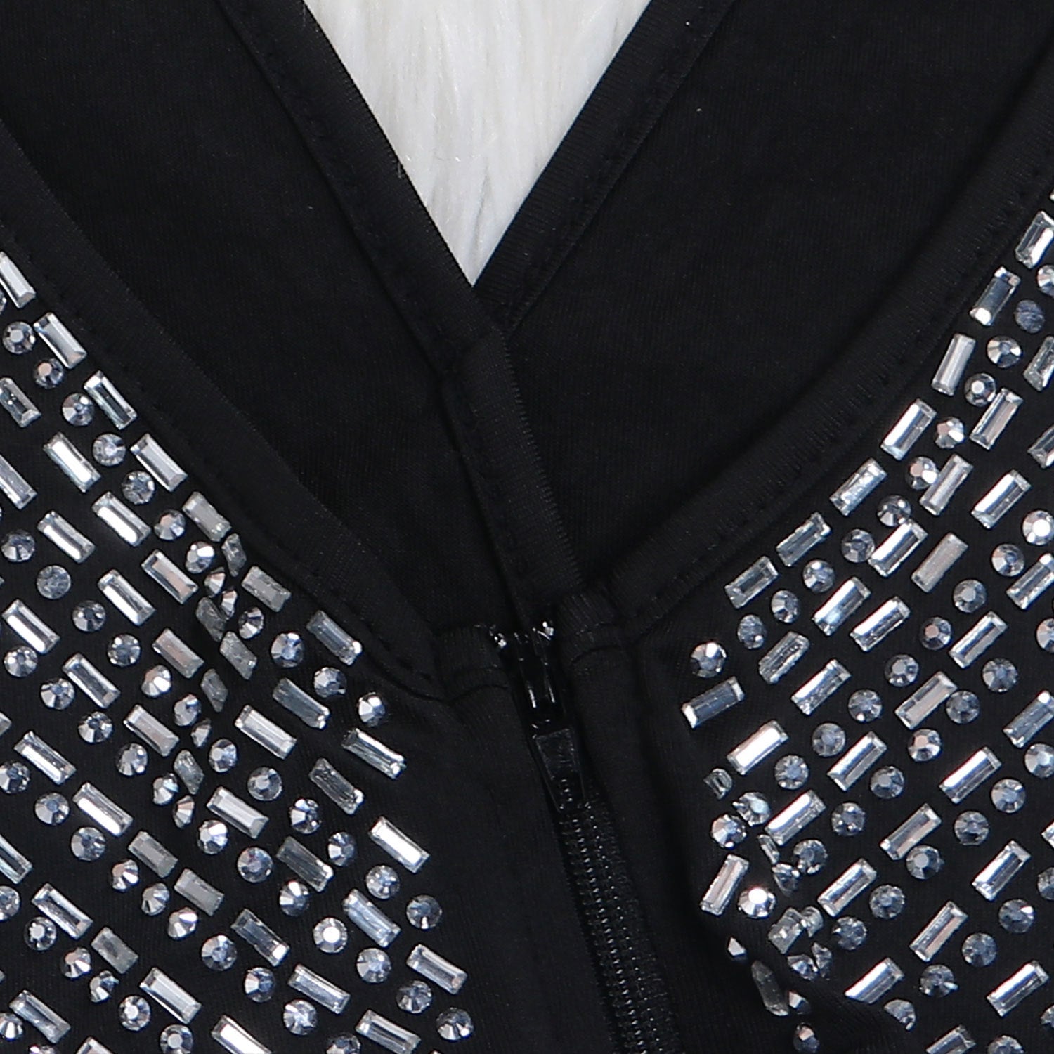 Levoire | Robe Maxi V En Cristal Dyp