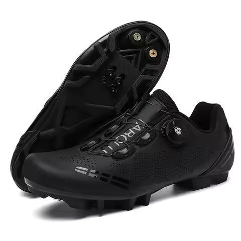Levoire | Chaussures De Vélo À Semelle Légère Rutsjesikre Avec Soutien De Voûte Plantaire Et Ajustement Réglable Noir