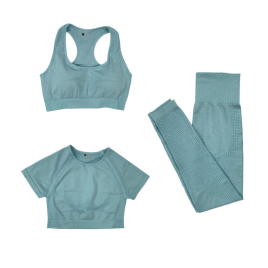 Levoire | Trois Pièces Tenue De Sport Vert