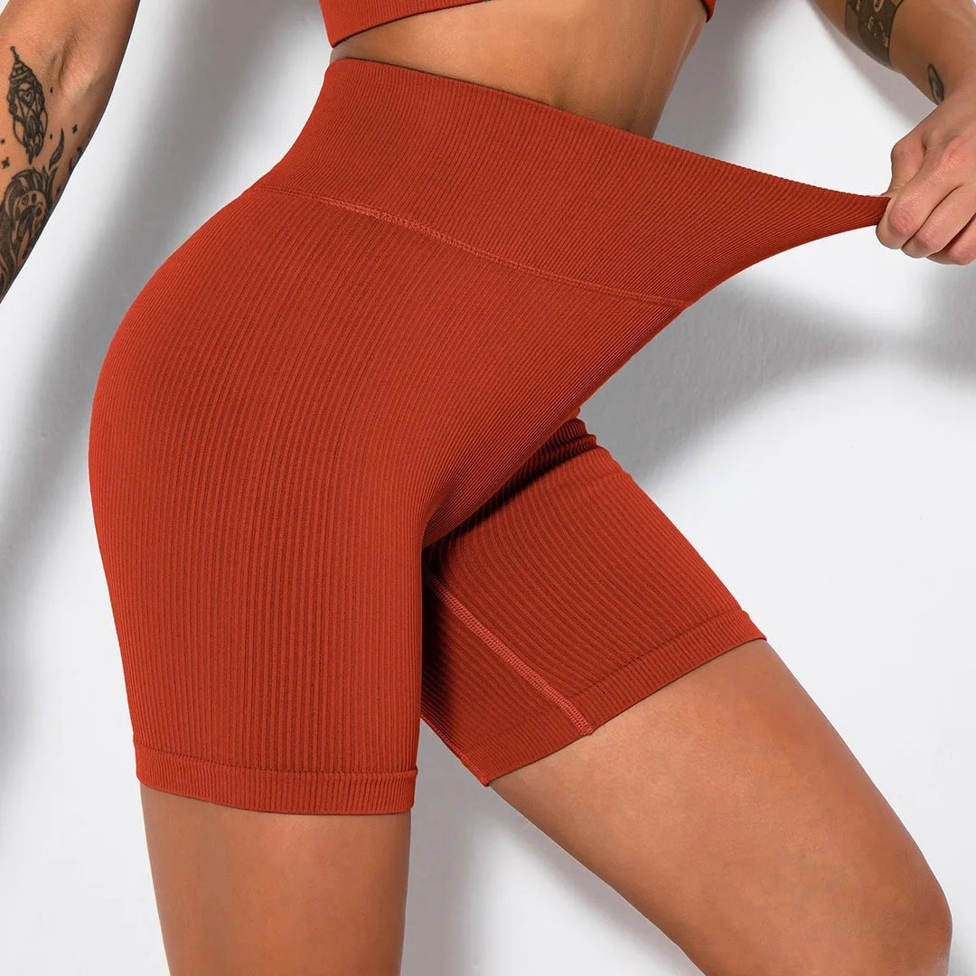 Levoire | Short Yoga Femme Orange Taille unique