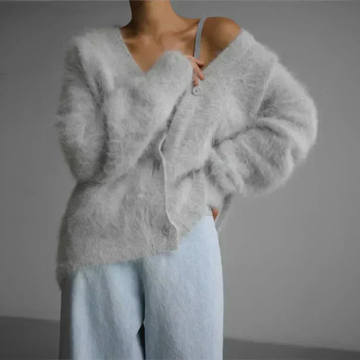 Levoire | Grand pull en cachemire Gris clair
