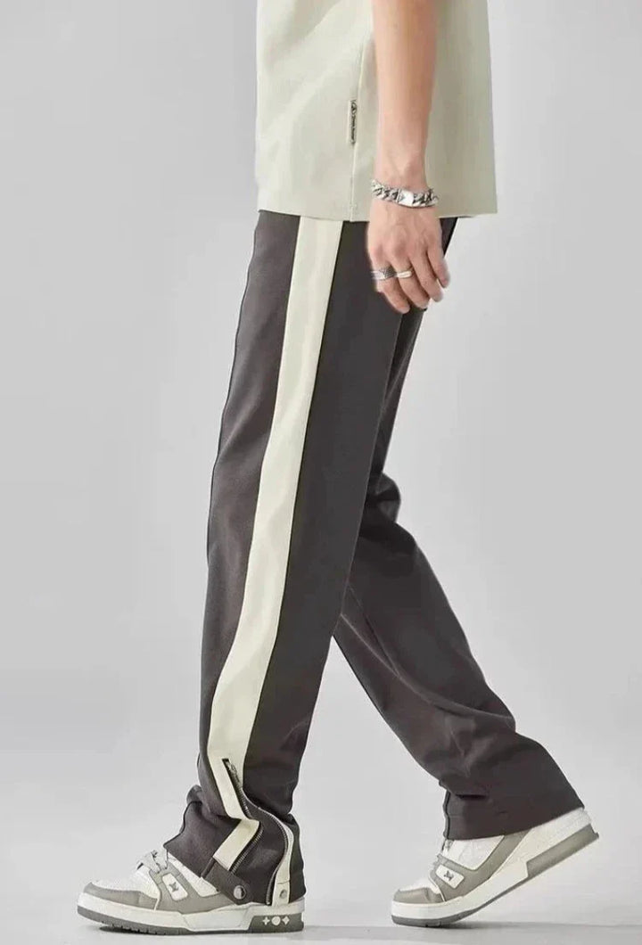 Levoire | Pantalon en mélange de coton Moka S