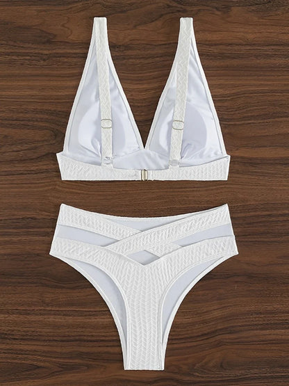 Levoire | Maillot De Bain Deux Pièces Avec Coupe Tendance