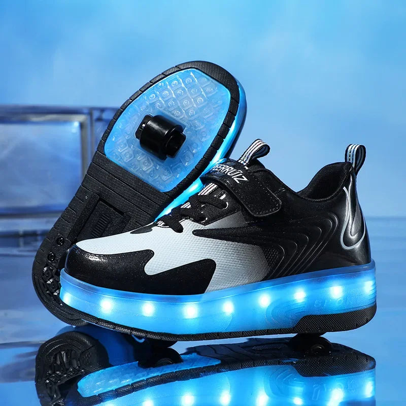 Levoire | Chaussures À Roulettes Led Pour Enfants Mise 2