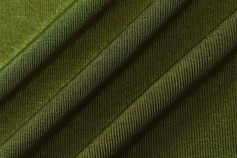 Levoire | Vert Sans Manches Bodycon Long Robe