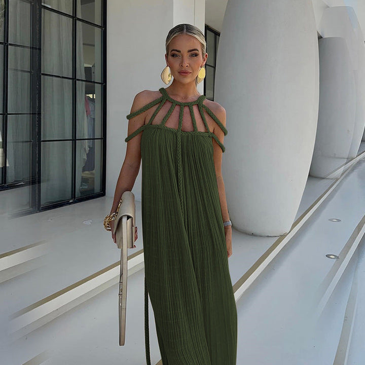 Levoire | Robe Longue En Tissu Fluide