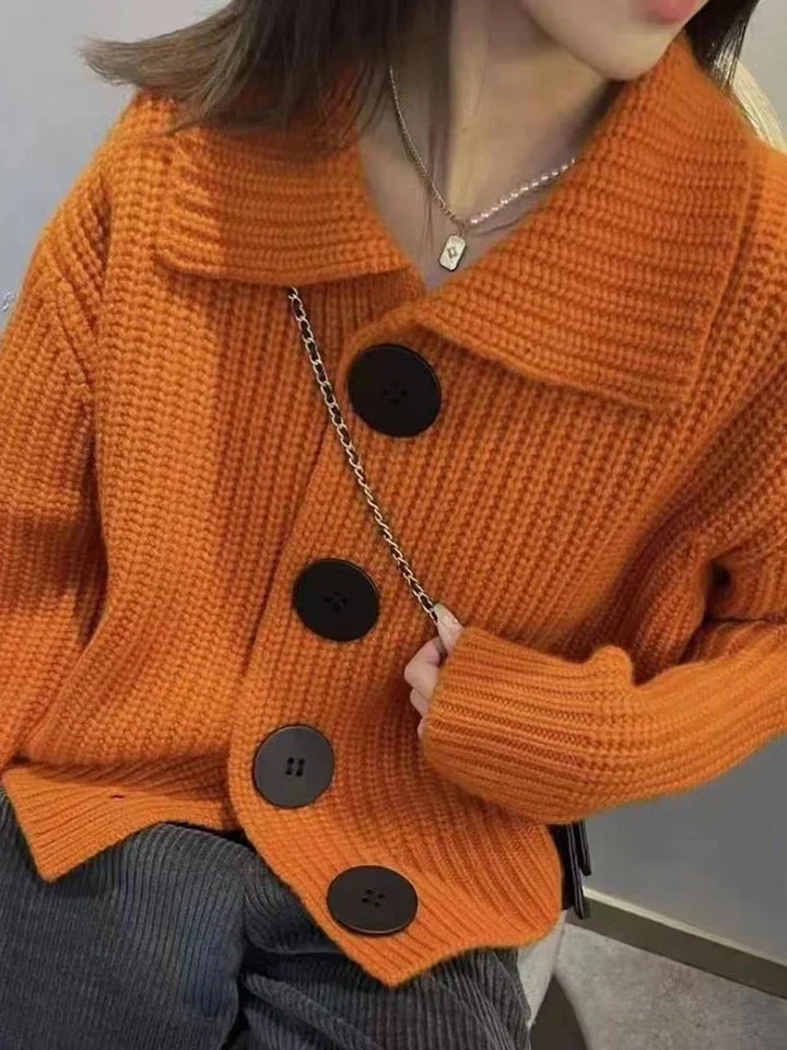 Levoire | Veste En Tricot Élégante Avec Fermeture À Boutons