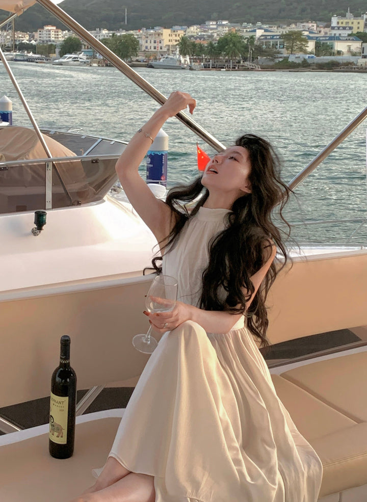 Levoire | Robe Midi En Chiffon Décolletée