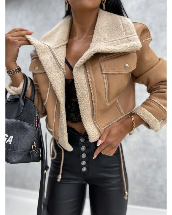 Levoire | Luxe Cuir Femme Khaki