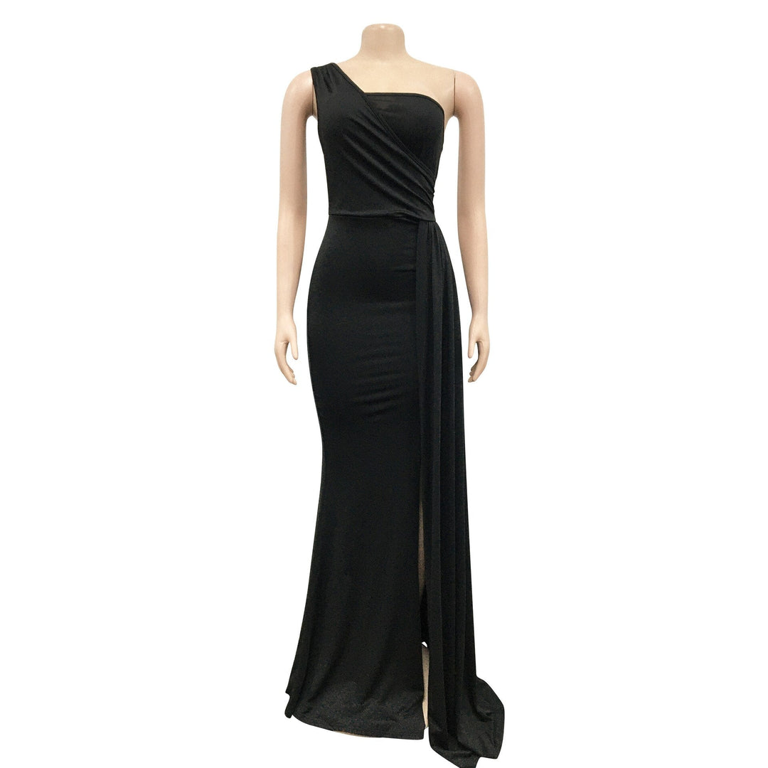 Levoire | En- Épaule Haute Combinaison Robe Maxi