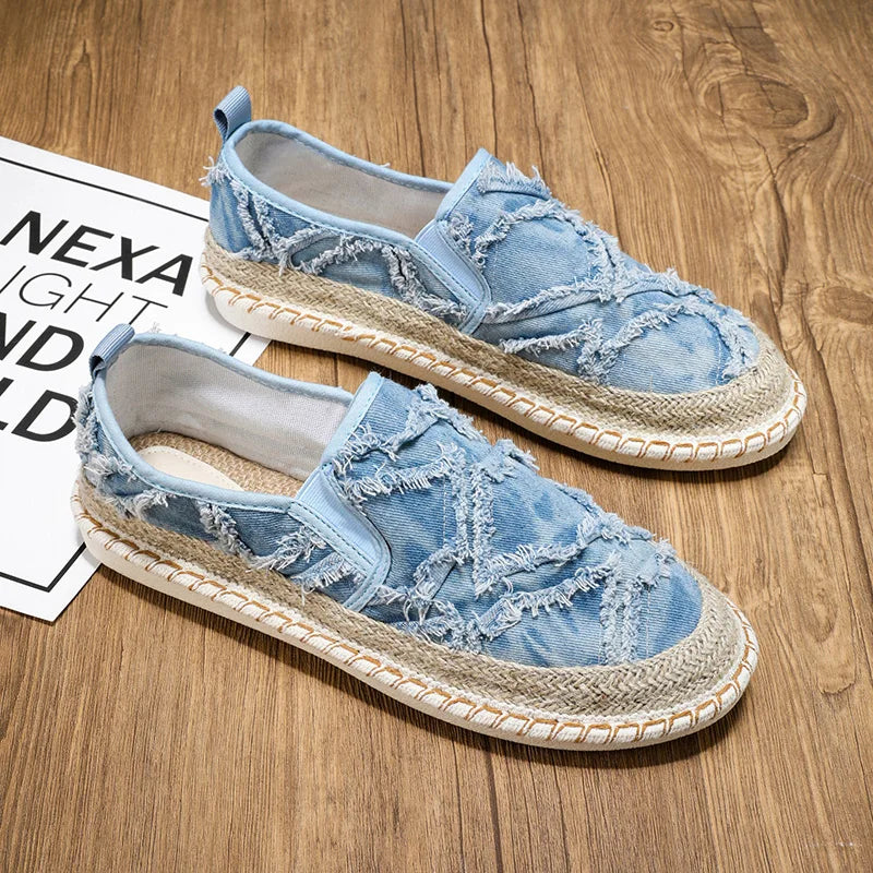Levoire | Espadrilles En Canevas Pour Hommes
