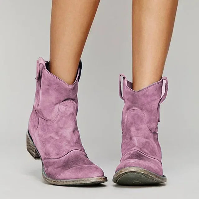 Levoire | Bottes de cowboy au style vintage Rosa