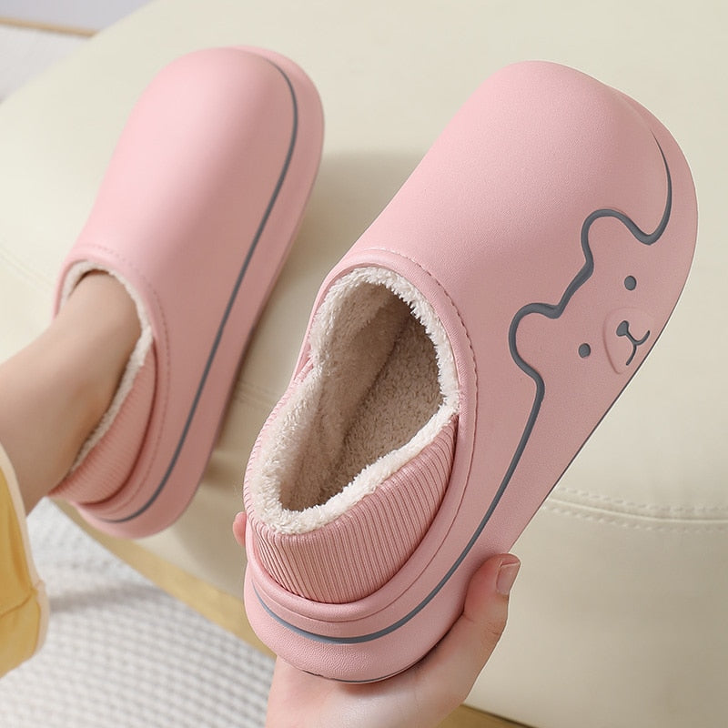 Levoire | Pantoufles En Coton Épaisse Semelle Plate