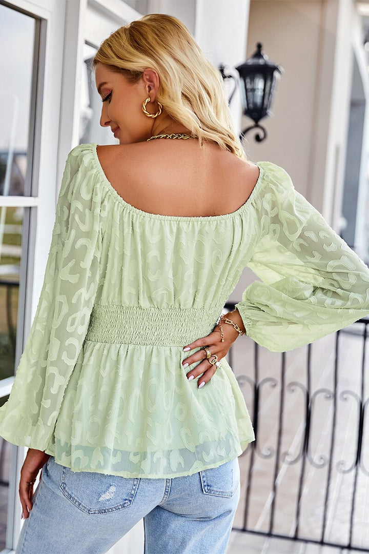 Levoire | Blouse Avec Des Manches Bouffantes Pour Femmes