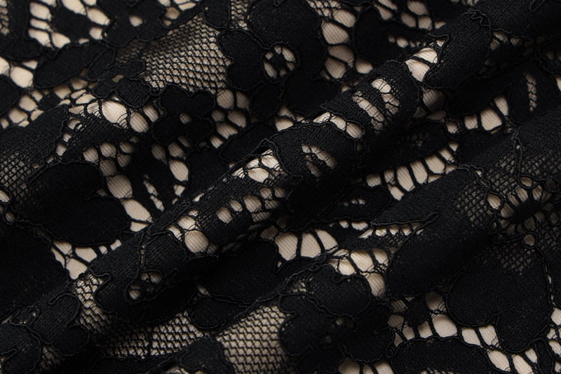 Levoire | Mini Black Dress With Spaghetti Straps