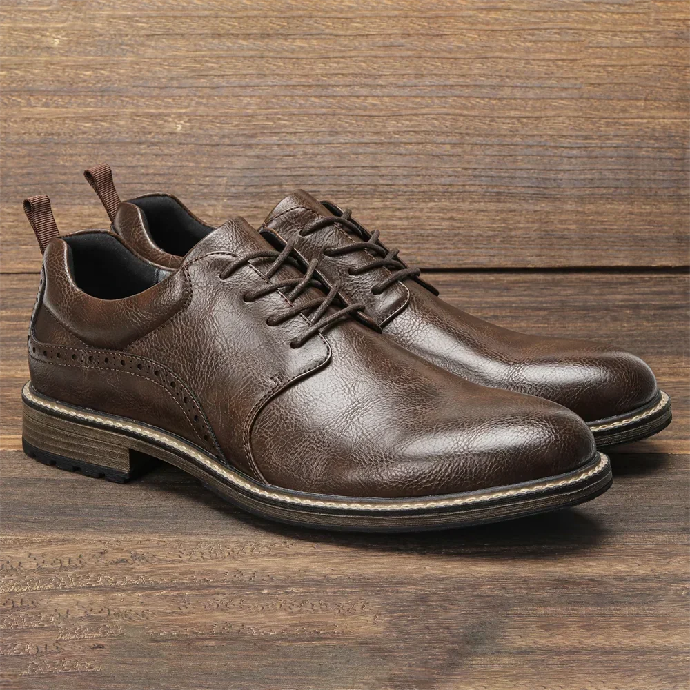 Levoire | Chaussures En Cuir Robustes Au Design Intemporel