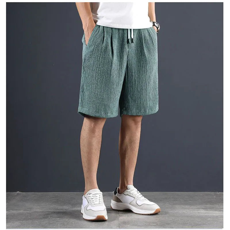 Levoire | Coton Lin Pantalons Courts