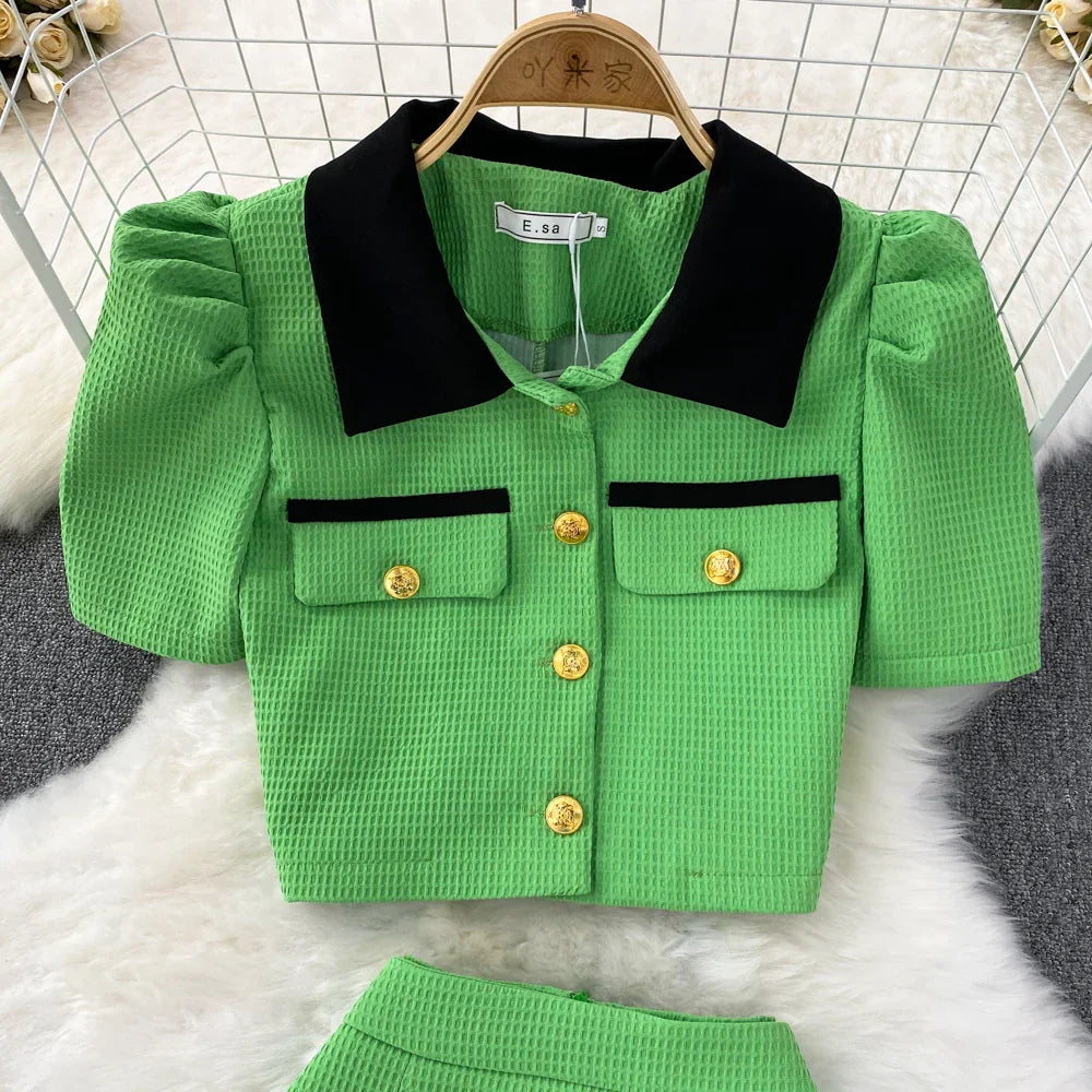 Levoire | Robe À Manches Bouffantes